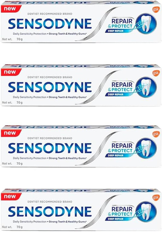 Sensodyne Repair & Protect Toothpaste: 70 g, Pack of