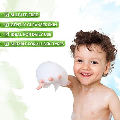 Mamaearth Original Body Wash for Kids: Oat Protein & Orange, 300 ml