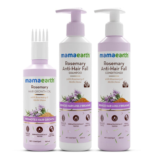 Mamaearth Rosemary Hair Fall Control Kit: 650