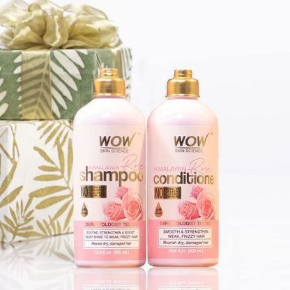 WOW Himalayan Rose Hair Shampoo & Conditioner Set: 500 ml each