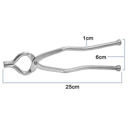 iKonbi Stainless Steel Sansi/pakkad/Sandasi/pincer/chimta/Tongs/Utensil Holder