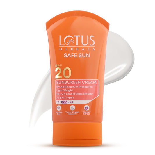 Lotus Herbals Safe Sun Sunblock: Paraben-Free,