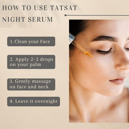 TATSAT Ayurvedic Kumkumadi Face Serum: 10 ml