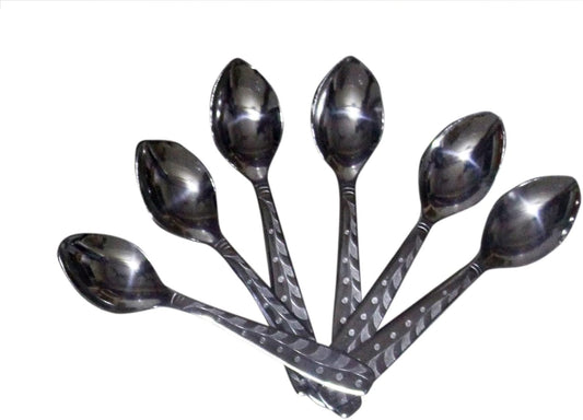 iKonbi Stainless Steel Elegant Baby Spoons Set of 6