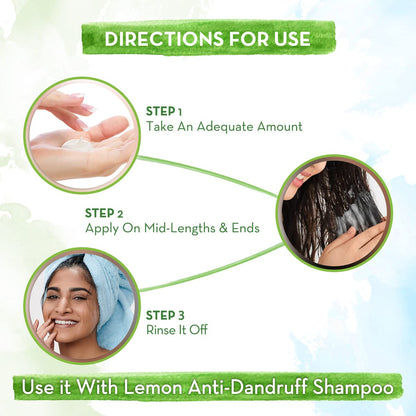 Mamaearth Lemon Anti-Dandruff Conditioner: Lemon & Ginger, 250 ml