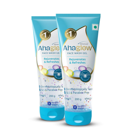 Ahaglow Face Wash, 200 g, Pack of