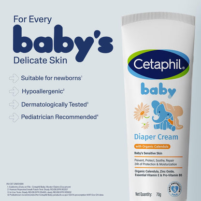 Cetaphil Baby Diaper Cream 70 gm