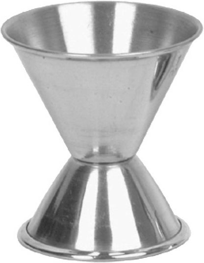 iKonbi Stainless Steel Indica Bucket Set Bucket, Peg Measure, Tong, Set of 3