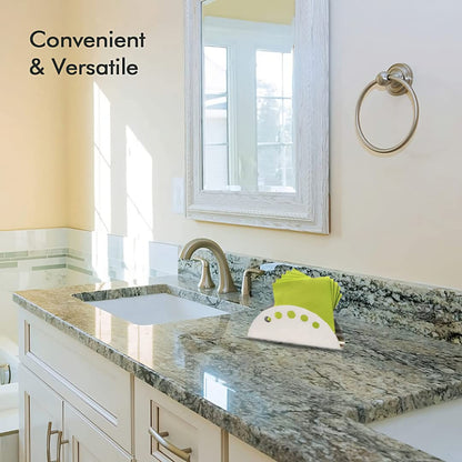 iKonbi Stainless Steel Set of 2 Tissue Paper Napkin Holder Useful for Office Kitchen Dining Table Travel with Holes on top for Better visiblity