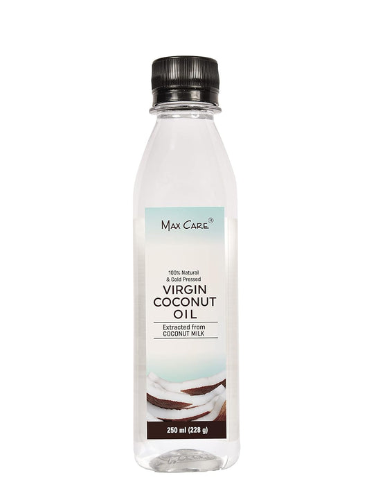 Max Care Virgin Coconut Oil: Cold Pressed, 250