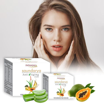 Patanjali Saundarya Anti Aging Face Cream: 15 g