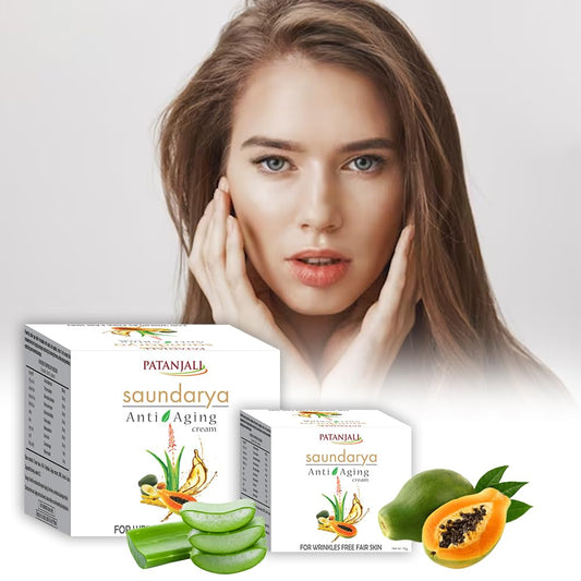 Patanjali Saundarya Anti Aging Face Cream: 15 g
