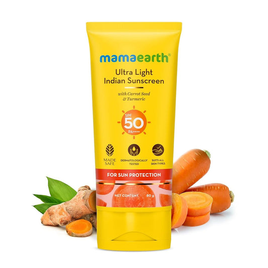 Mamaearth Ultra Light Sunscreen Lotion: 80 ml