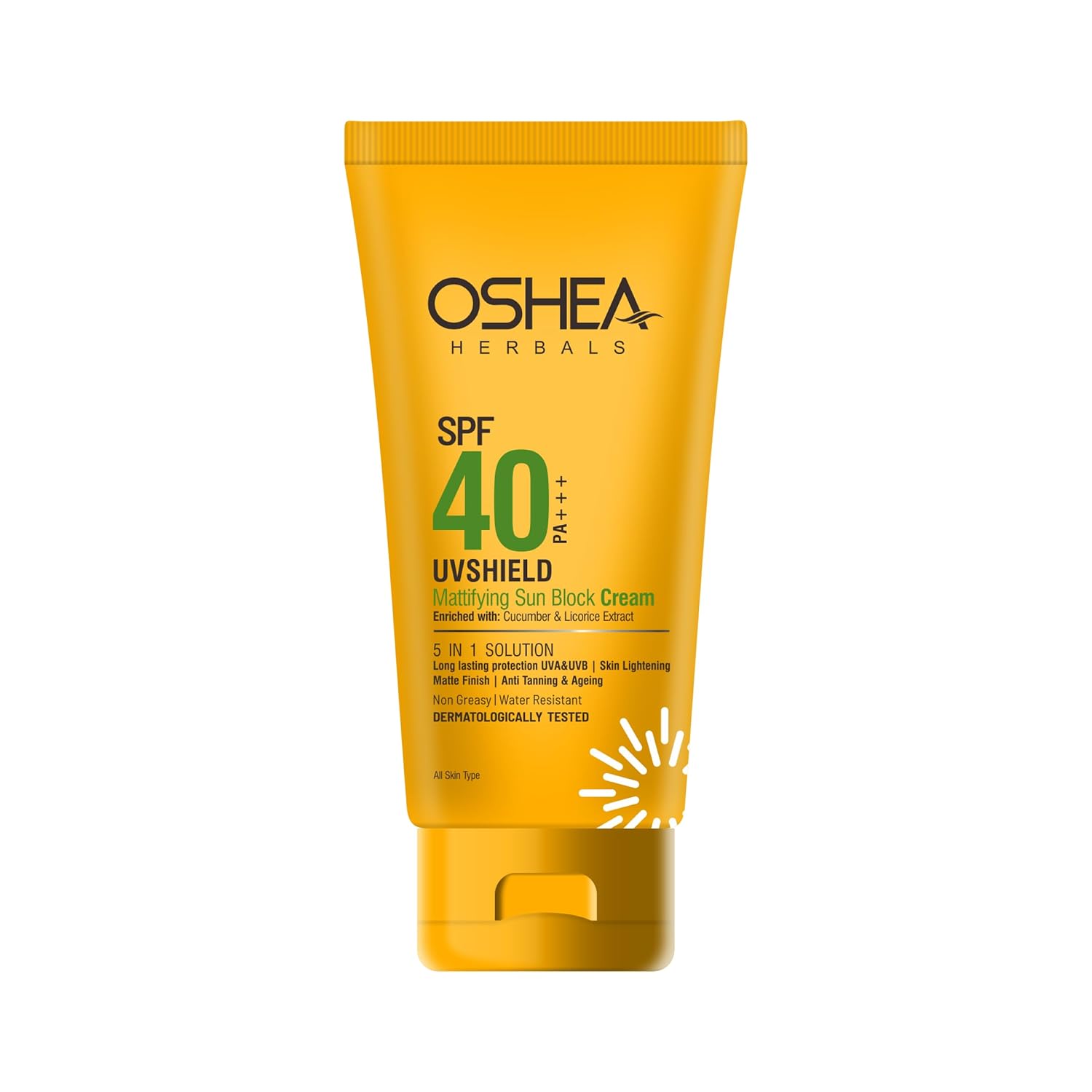 Oshea Herbals UVShield Sun Block Cream: SPF 40