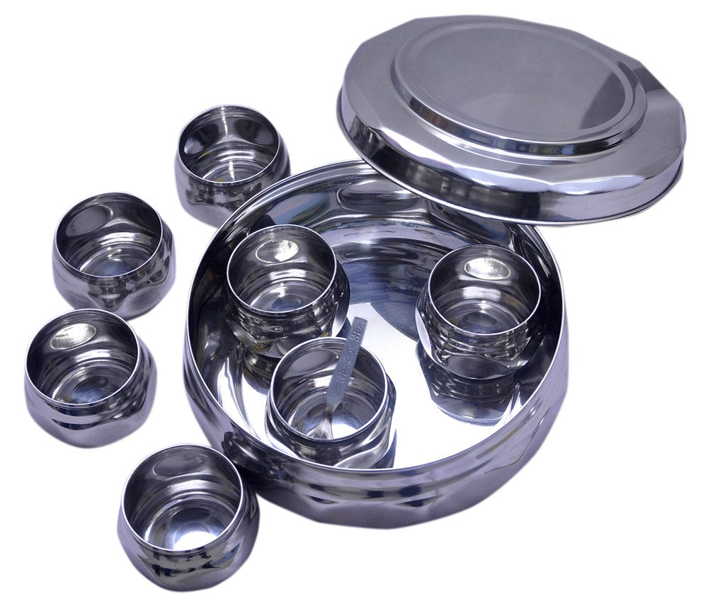 iKonbi Stainless Steel Spice Box - 2 L, 1 Pieces, Silver