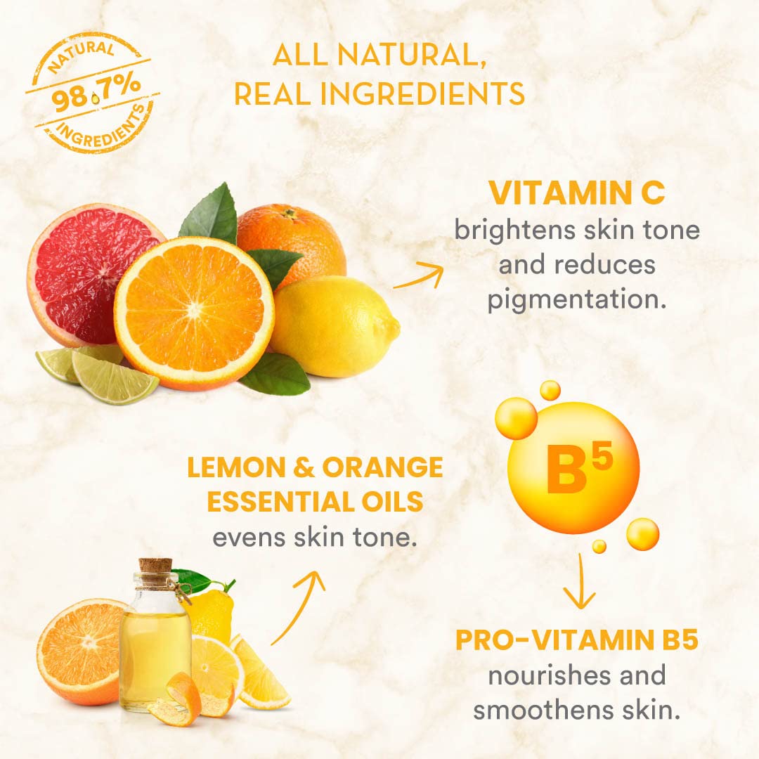 WOW Vitamin C Face Wash: Brightening, Eco-Friendly Tube, 100 ml