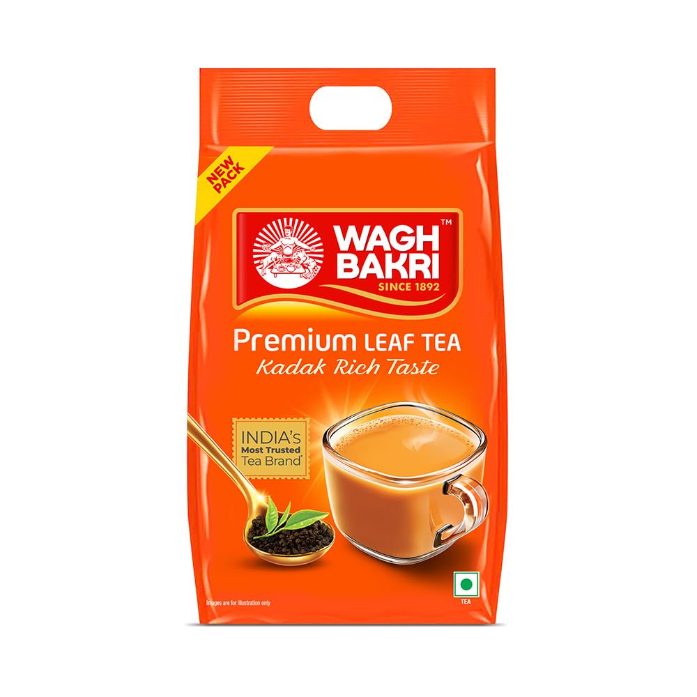 Wagh Bakri Strong & Refreshing Premium Leaf Tea Direct from India