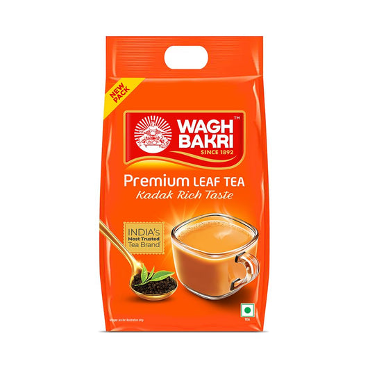 Wagh Bakri Strong & Refreshing Premium Leaf Tea Direct from India