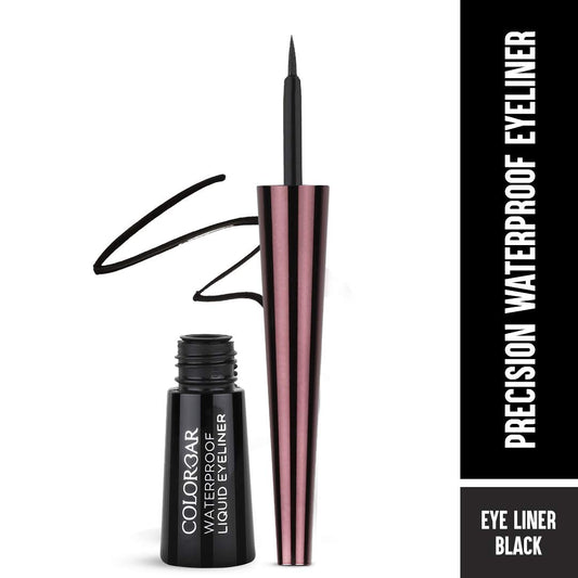 Colorbar Waterproof Liquid Eyeliner, Black, 2.5ml