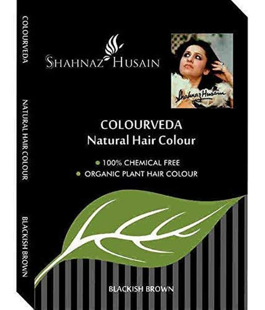 Shahnaz Husain Colourveda Herbal Hair Color, 100