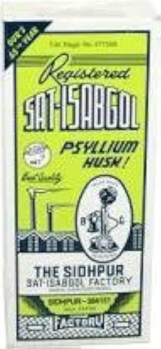 Telephone Brand Psyllium Husk – Sat-Isabgol: 200g, Pack of