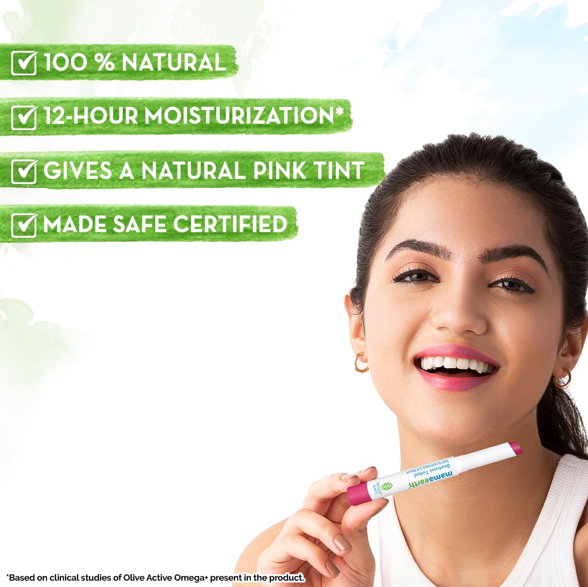 Mamaearth Beetroot Tinted Lip Balm: Beetroot & Beeswax, 2 g