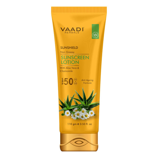 Vaadi Herbals Sunscreen Lotion SPF-50,