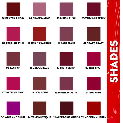 Sugar Cosmetics Smudge Me Not Liquid Lipstick: 09 Suave Mauve