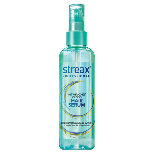 Streax Professional Vitariche Gloss Hair Serum: 200ml, Sea