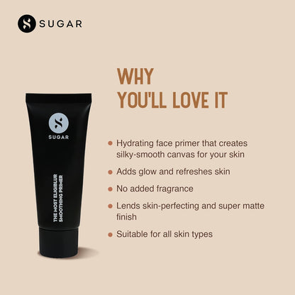 SUGAR Cosmetics The Most Eligiblur Smoothing Primer, 50 ml