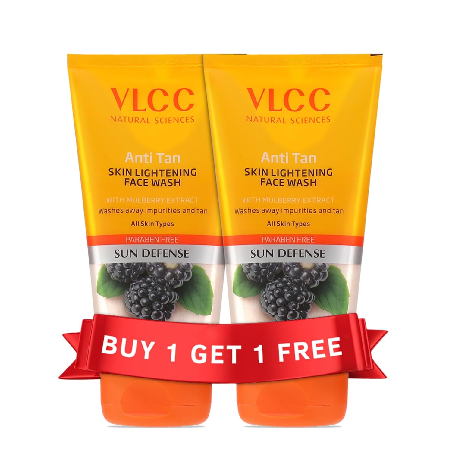VLCC Anti Tan Skin Lightening FaceWash Combo: 150ml, Pack of