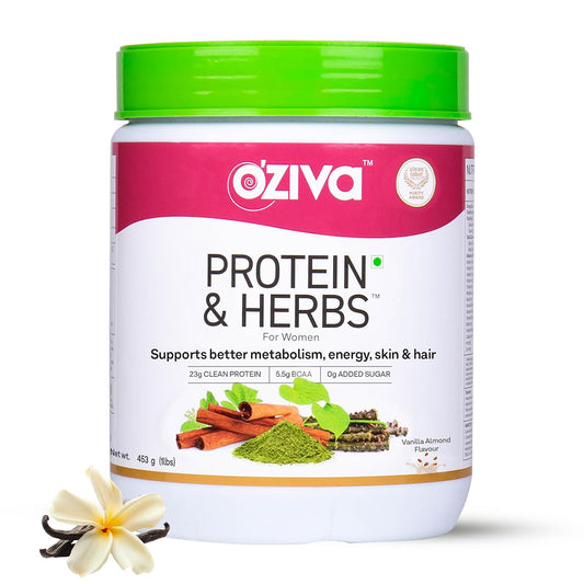 Protein & Herbs for Women: Vanilla Almond, 500