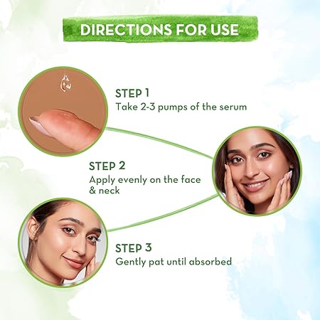Mamaearth Rice Water Dewy Active Serum with 10% Niacinamide, Rice Water & Hyaluronic Acid - 50 ml