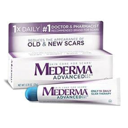 Mederma Advanced Scar Gel: Reduces Old & New Scars,