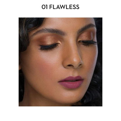 SUGAR Cosmetics Blend The Rules Eyeshadow Palette: 01 Flawless - 8 Warm Neutral Shades, Highly Pigmented Eye Makeup Palette, Waterproof & Smudgeproof