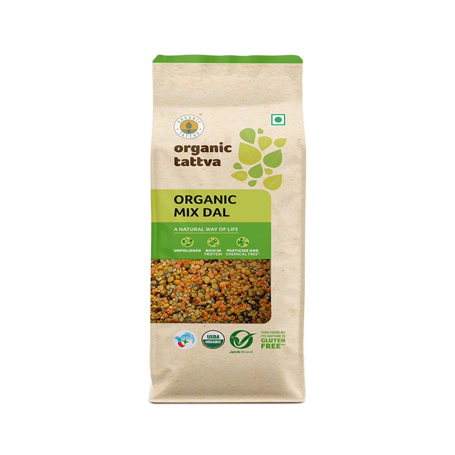 Organic Tattva Pulses Mixed Lentils Dal: