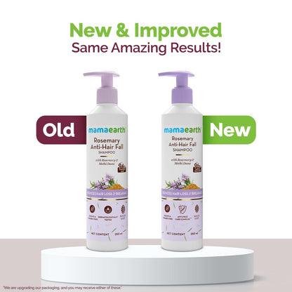 Mamaearth Rosemary Anti-Hair Fall Shampoo: 400 ml