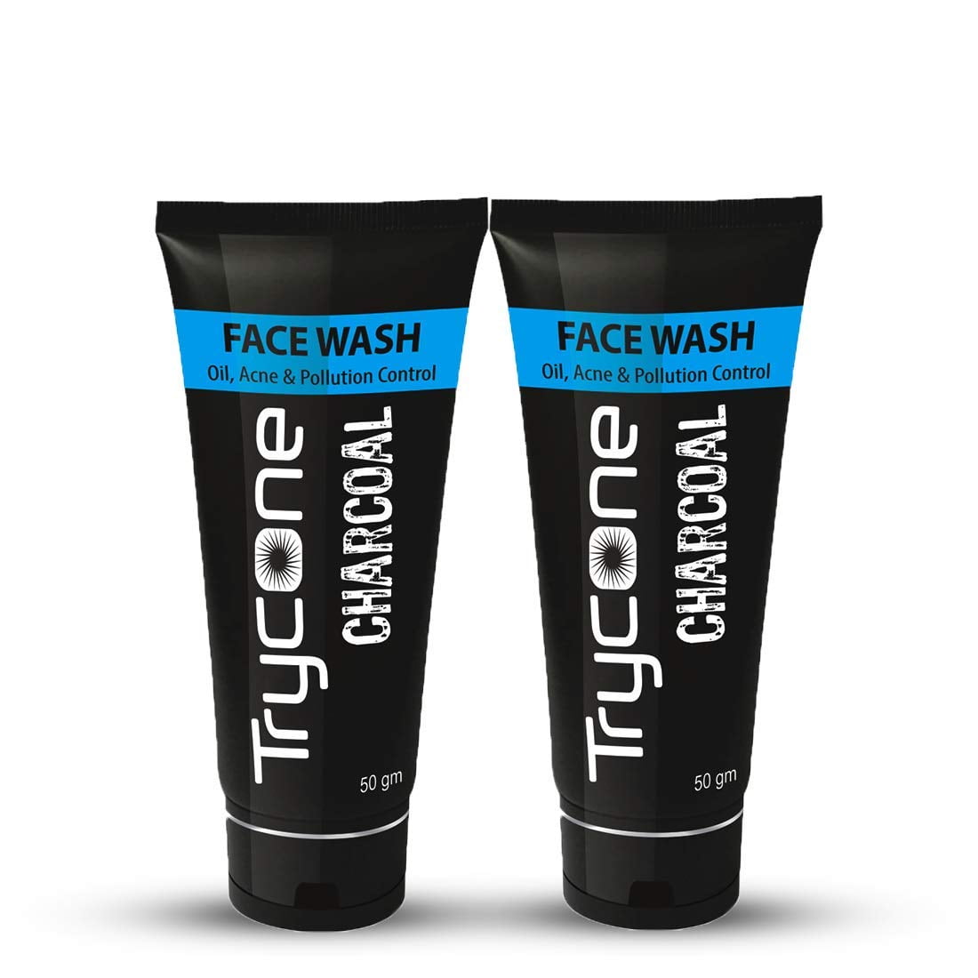 Trycone Activated Charcoal FaceWash (Anti Acne FaceWash, Oil & Pollution Control FaceWash)