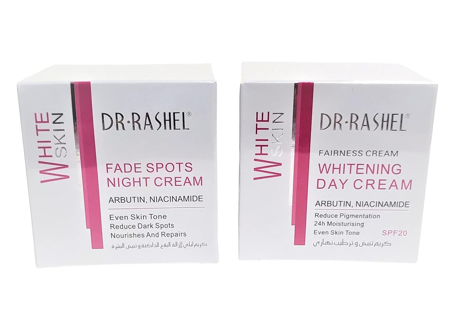 Dr Rashel Fade Dark Spots Cream & Night Cream Bundle: 2 x 1.76 oz