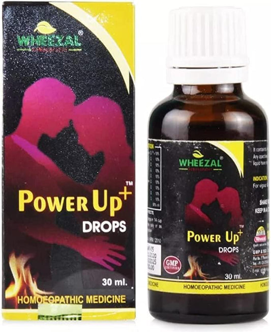 Wheezal Power Up+ Drops: 30ml, Pack of