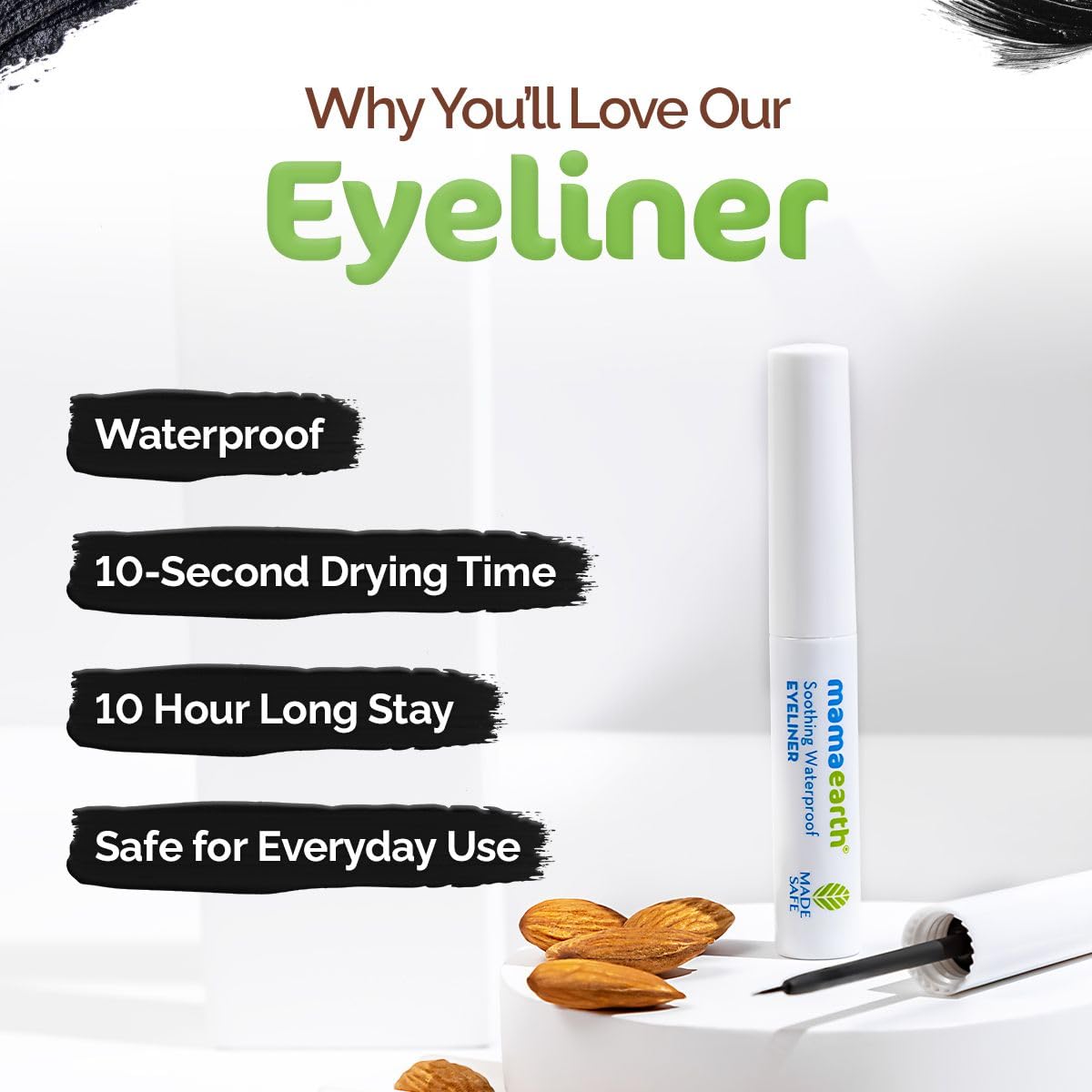 Mamaearth Soothing Waterproof Eyeliner: 3.5 g