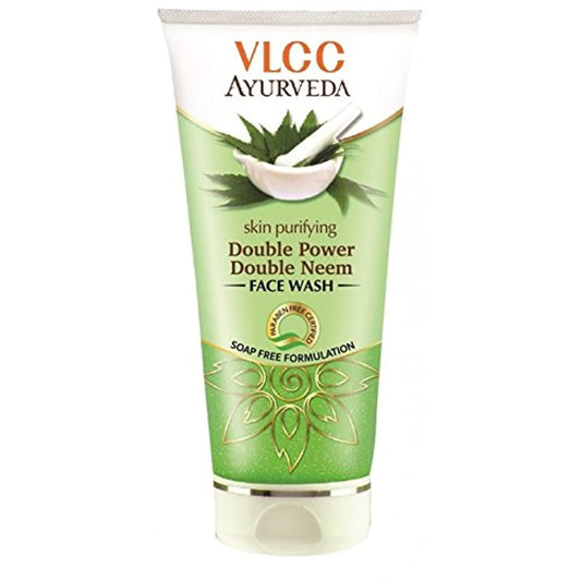 VLCC Double Neem Face Wash: 100ml, Pack of