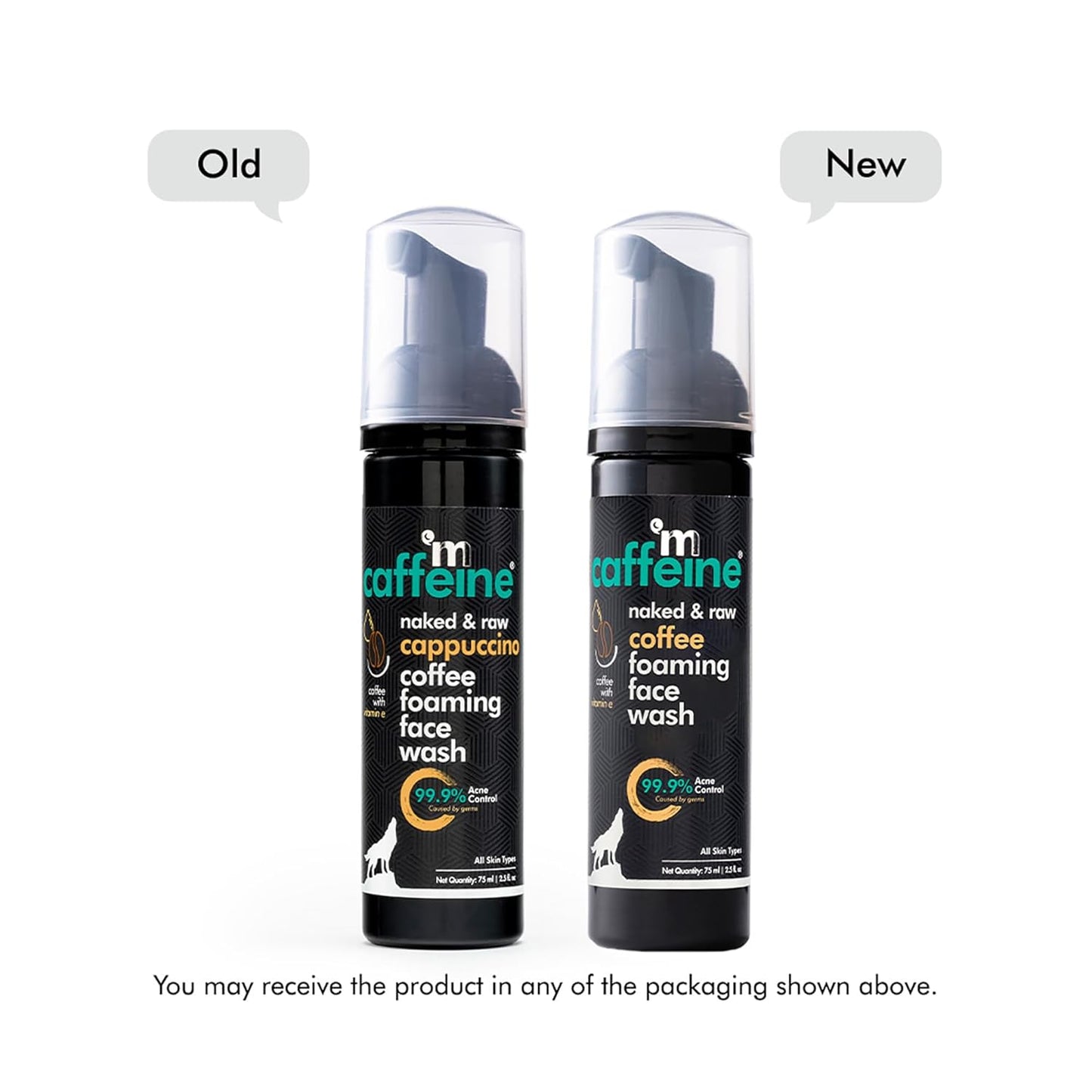 mCaffeine Cappuccino Coffee Face Wash: Anti Acne, 75 ml