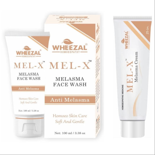 Mel X Melasma Facewash & Cream Combo: Facewash 100ml, Cream