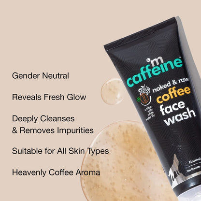 mCaffeine Espresso Coffee Face Wash: Hydrating, 75 ml