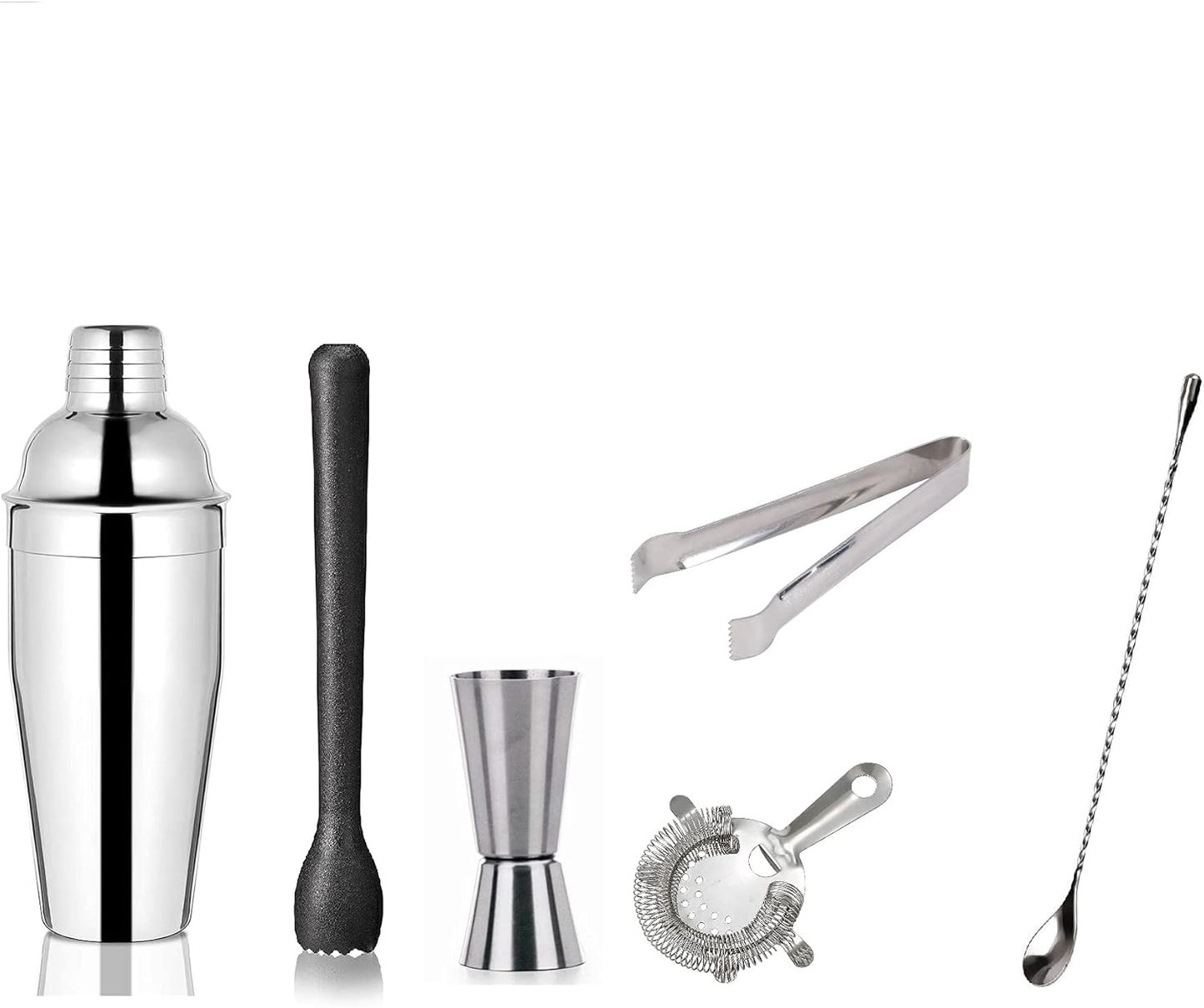 iKonbi Bartender Kit – Stainless Steel, Set of