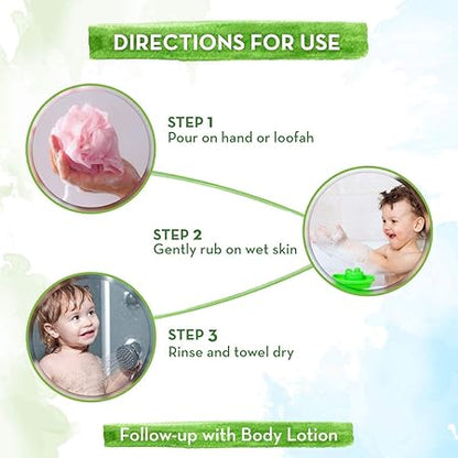 Mamaearth Super Strawberry Body Wash for Kids: 300 ml