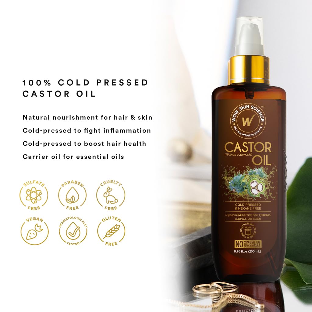 WOW Castor Oil: 200 ml