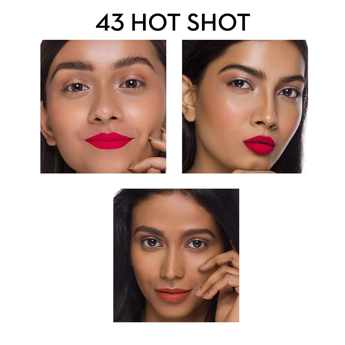 SUGAR Smudge Me Not Liquid Mini Lipstick: 43 Hot Shot