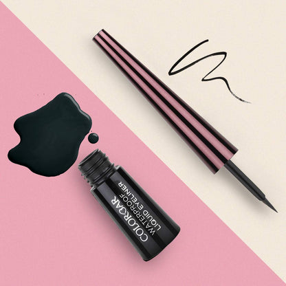 Colorbar Waterproof Liquid Eyeliner, Black, 2.5ml